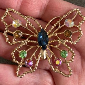 Vintage Butterfly Brooch